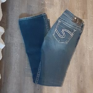 Silver Bootcut jeans